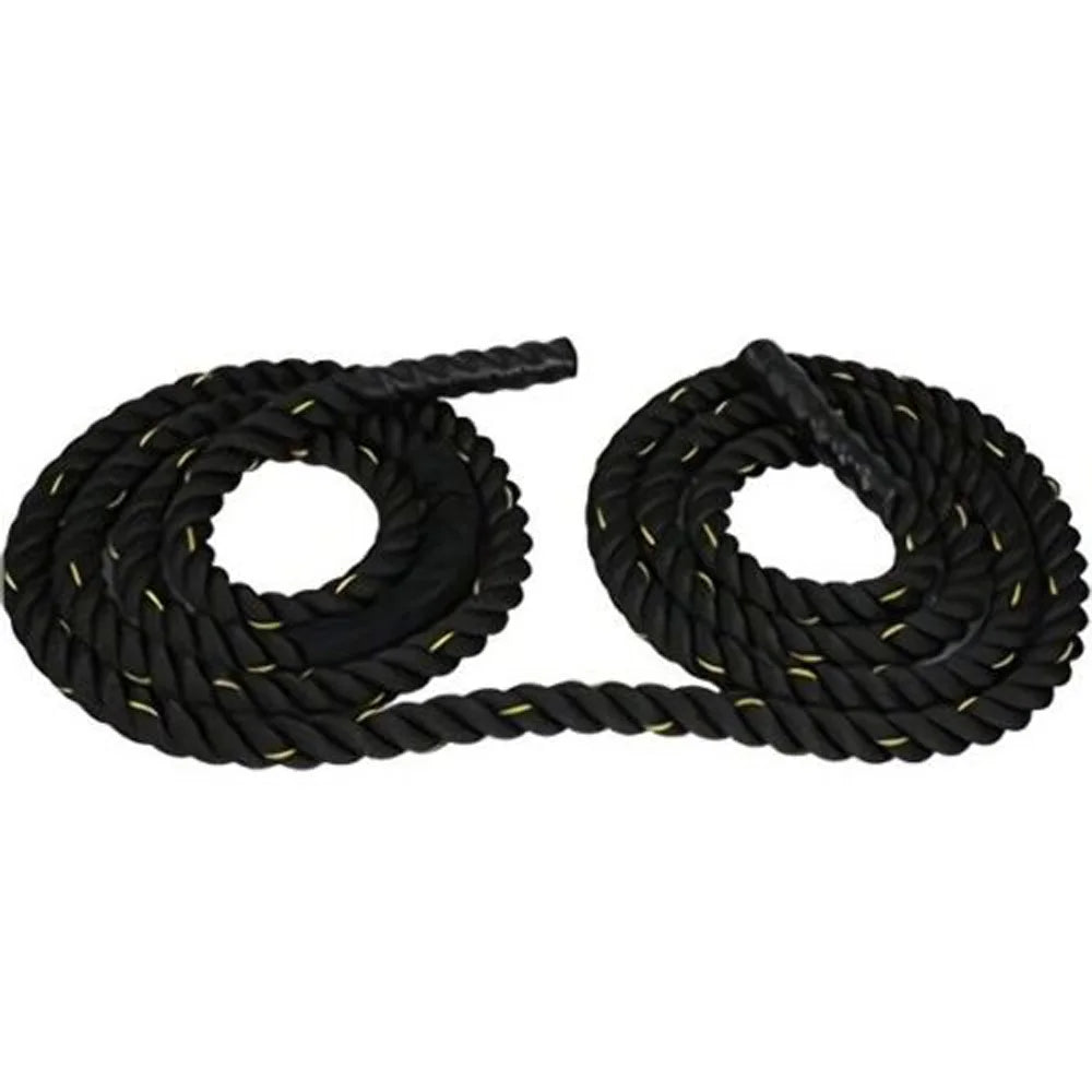 1.5" 30FT Poly Dacron Battle Rope Exercise Workout Strength Training Undulation